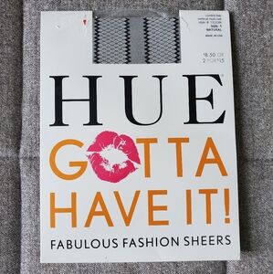 HUE Gotta Have It! Fabulous Sheers Vertical Multi Net Size 1 In Natural